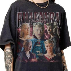 Retro 90s Rhaenyra Targaryen T-Shirt, HOTD Fan