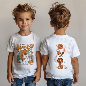 The Life Of A Show Cat 2 Sides Kid Youth T-Shirt - Image 3