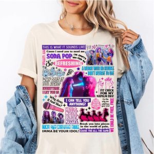Kpop Demon Hunters Huntrix, Mira, Rumi, Zoey T-shirt