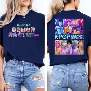 Alternative view of Kpop Demon Hunters Huntrix2 2 Sides T-Shirt
