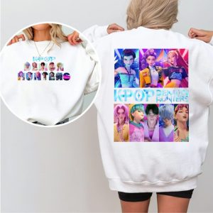 Kpop Demon Hunters Huntrix2 2 Sides T-Shirt - Image 3