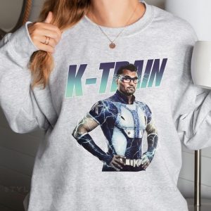 Alternative view of K-Train T-Shirt, The Boys movie, Charlie Kirk