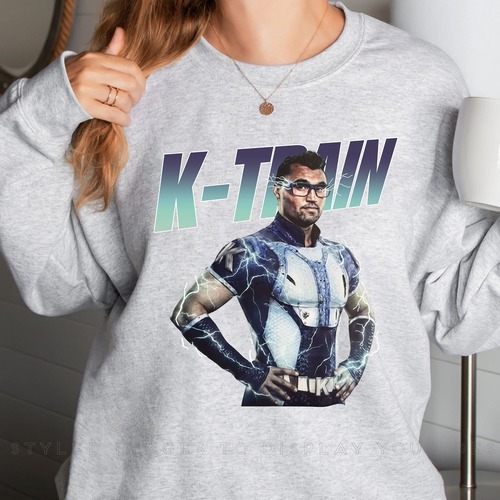 K-Train T-Shirt, The Boys movie, Charlie Kirk - Image 2