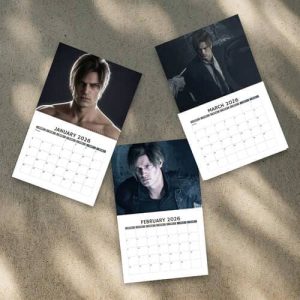 Alternative view of A Year Of Leon Kennedy 2026 Calendar