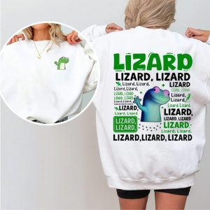 Alternative view of Lizard Lizard Lizard Meme 2 Sides T-Shirt