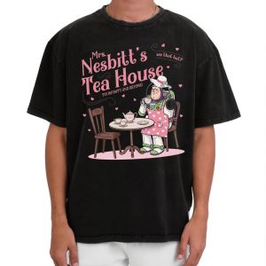 Alternative view of One Arm Version Mrs. Nesbitt Tea House T-shirt