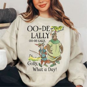 Alternative view of Oo-De-Lally, Golly What A Day, Robin Hood And Little John T-shirt