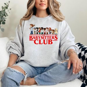 Alternative view of Funny The Baby Sitters Club T-Shirt, Strangerthings Movie