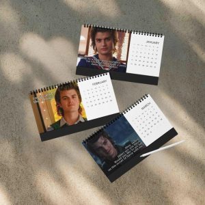 Alternative view of A Year of Steve Harrington 2026 Desk Calendar