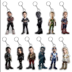 The Boys Acrylic Keychains, The Boys Character Keychain, Cute Gift