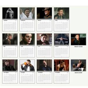 Version 2 A Year Of Dean Winchester 2027 Calendar - Image 3