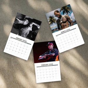 Alternative view of Chris Brown 2026/2027 Calendar