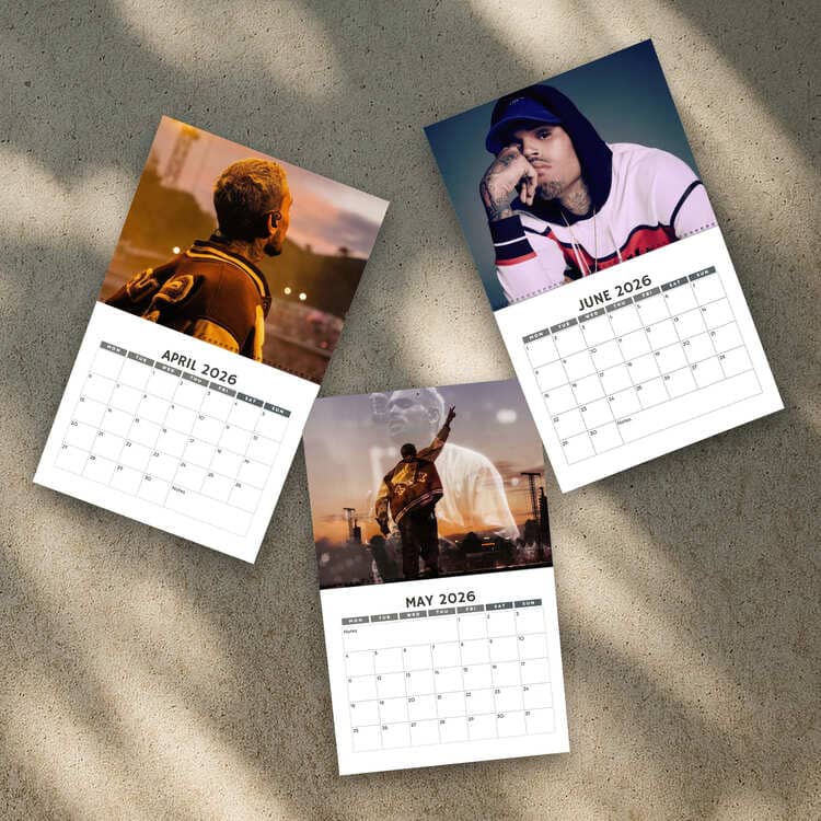 Chris Brown 2026/2027 Calendar - Image 4