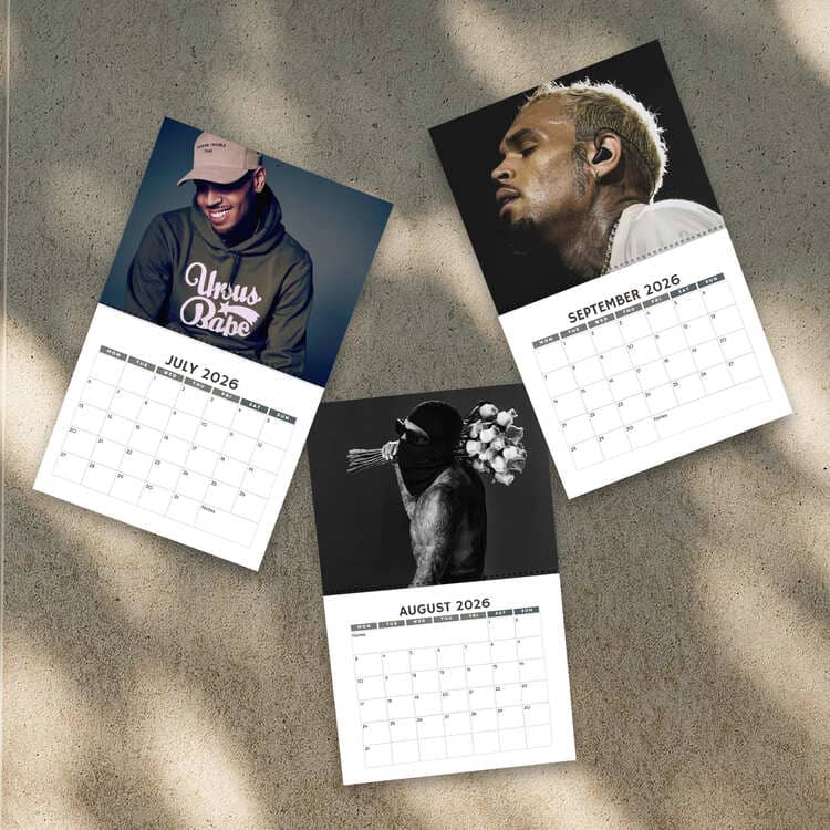 Chris Brown 2026/2027 Calendar - Image 5