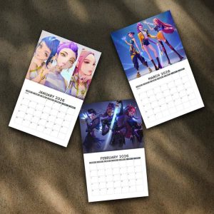 Alternative view of Kpop Demon Hunters Calendar 2026