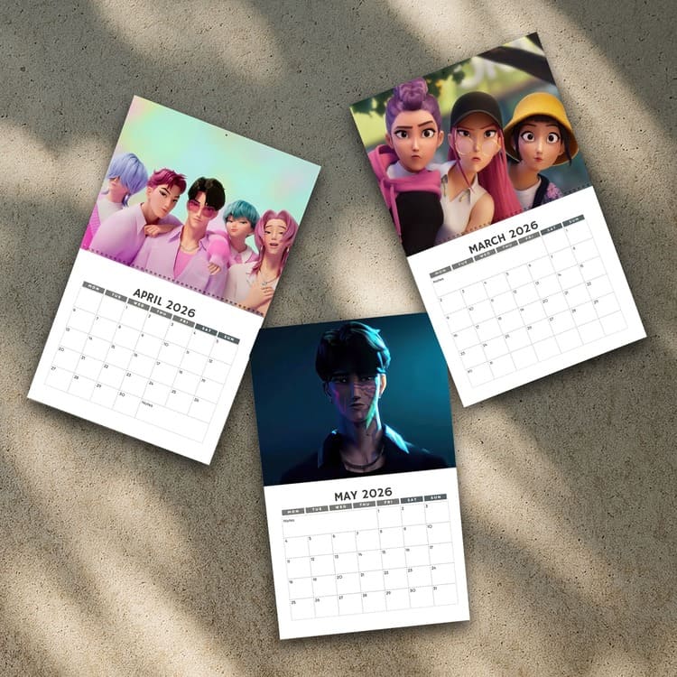 Kpop Demon Hunters Calendar 2026 - Image 3