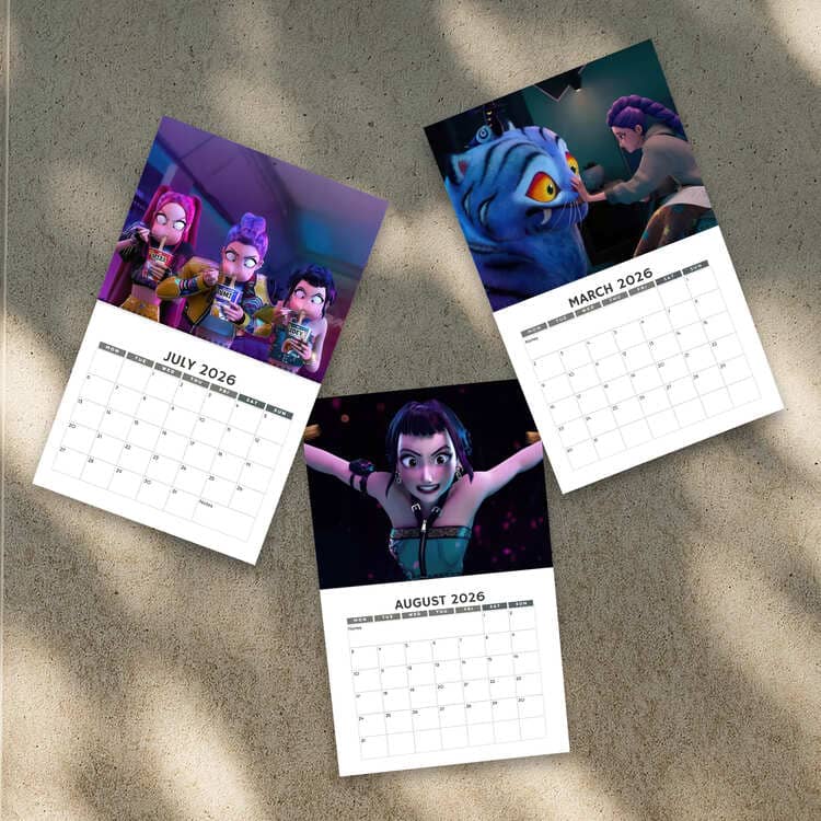 Kpop Demon Hunters Calendar 2026 - Image 4
