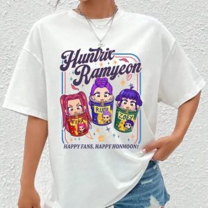Alternative view of Huntrix Ramyeon Chibi T-shirt