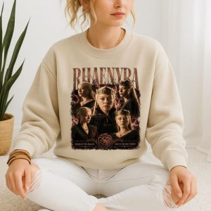Alternative view of Rhaenyra Targaryen Version 3 T-Shirt, House Of Dragon Movie