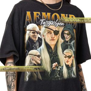 Aemond Targaryen T-Shirt, House Of Dragon Movie