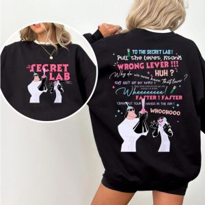 Alternative view of Secret Lab 2 Sides T-Shirt
