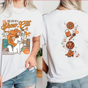 Alternative view of The Life Of Show Cat 2 Sides T-Shirt