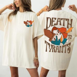 Skippy Rabbit Death To Tyrants, Robin Hood 2 Sides T-shirt