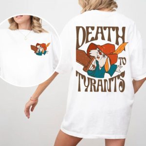 Alternative view of Skippy Rabbit Death To Tyrants, Robin Hood 2 Sides T-shirt