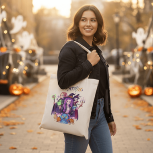 Alternative view of Kpop Huntrix Trick Or Treat Halloween – Tote Bag