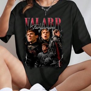 Alternative view of Valarr Targaryen T-Shirt, A Knight of the Seven Kingdoms Movie