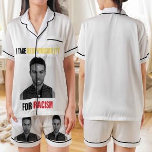 Alternative view of Meme The Deep I Take Responsibility Satin Pajamas Set, The Boys Movie