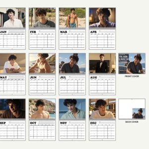Alternative view of Juliaan Garciia TLS 2027 Wall Calendar Planner, The Last Sunshine