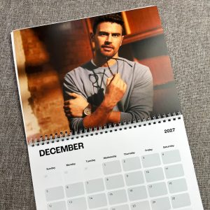 Theo James Calendar 2027, Fan Art Calendar | Actor Poster 2027 | SPN fans - Image 3