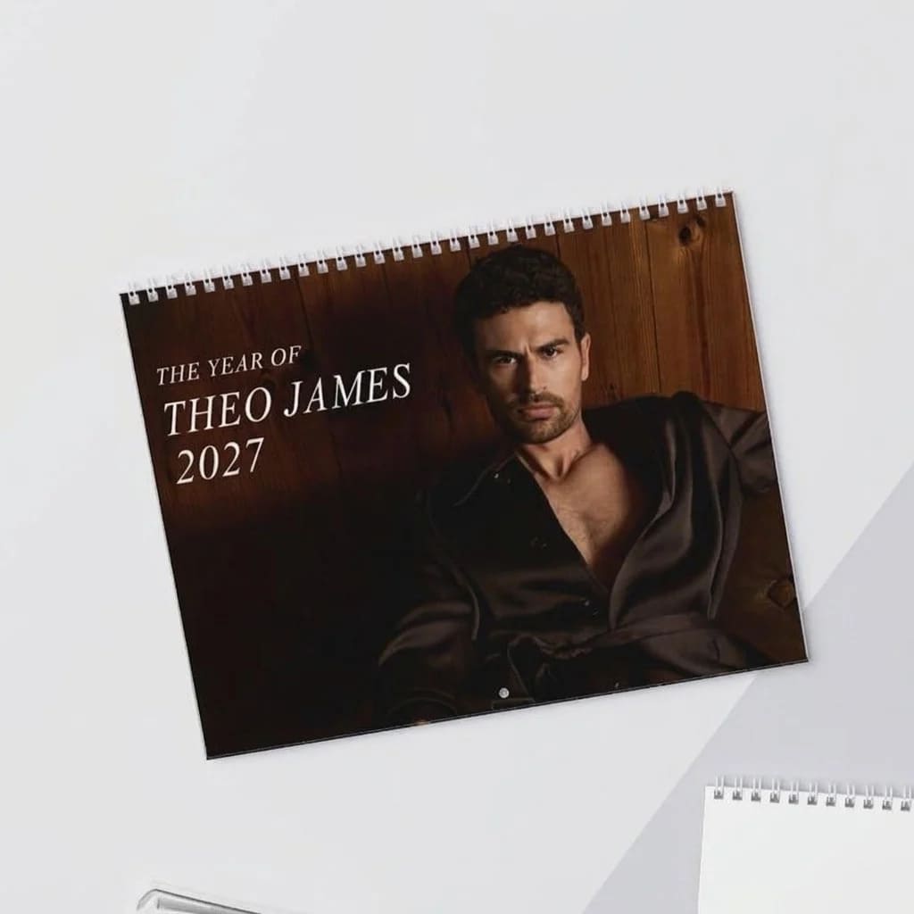 New A Year Of Theo James Calendar 2027 - Theo James Calendar
