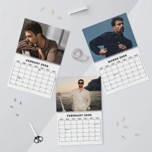 Alternative view of New A Year Of Theo James Calendar 2027 - Theo James Calendar