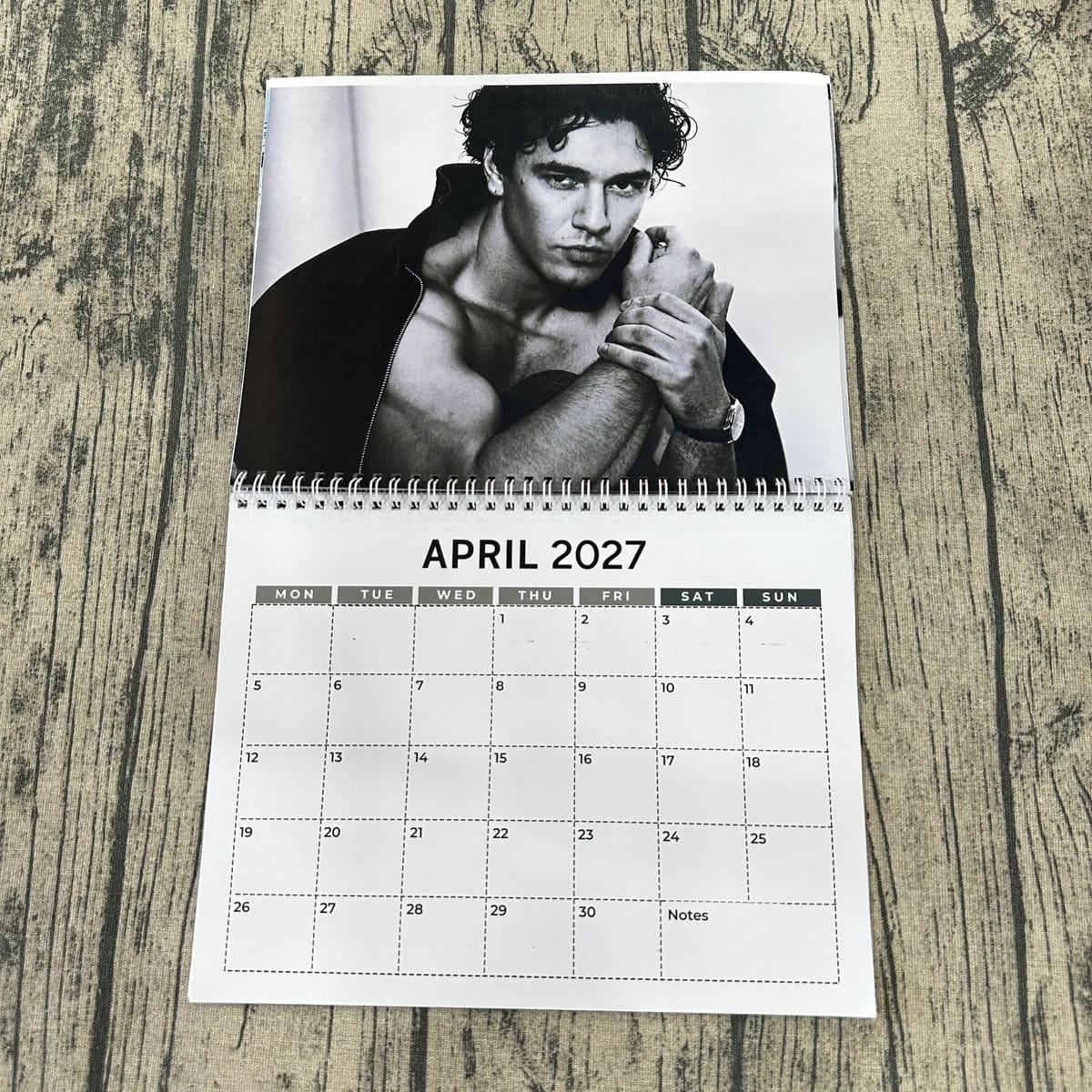 Garrett Graham 2027 Calendar, Gift for Off Campus Movie Fans - Image 4