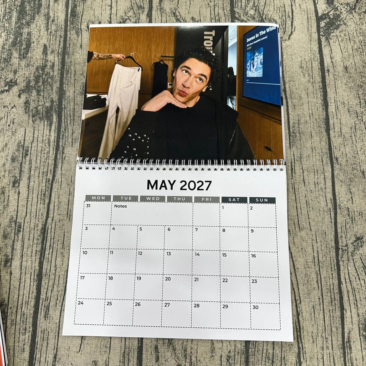 Garrett Graham 2027 Calendar, Gift for Off Campus Movie Fans - Image 5