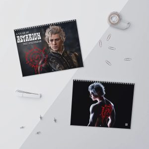 A Year Of Astarion 2027 Calendar, Baldur's Gate 3