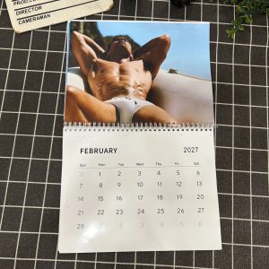 Alternative view of 2027 Theo James Lifestyle Calendar, Spiral Bound Monthly Planner