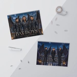 The Bat Boys Acotar Series 2027 Calendar, Gift For Book Lover