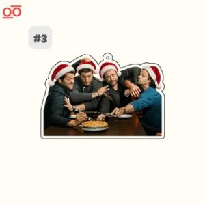 Supernatural Christmas Ornament, Holiday Decor, SPN Xmas Decoration - Image 4