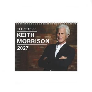Keith Morrison 2027 Calendar,  Keith Morrison Best Lines Graphic Calendar
