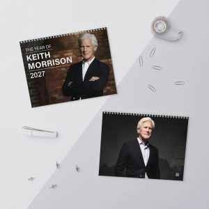 Keith Morrison 2027 Calendar, Keith Morrison Best Lines Graphic Calendar - Image 4