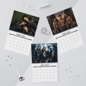 The Bat Boys Acotar Series 2027 Calendar, Gift For Book Lover - Image 3