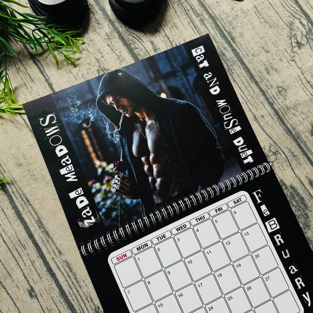 Morally Grey Book Boyfriend Calendar 2027 - Image 3