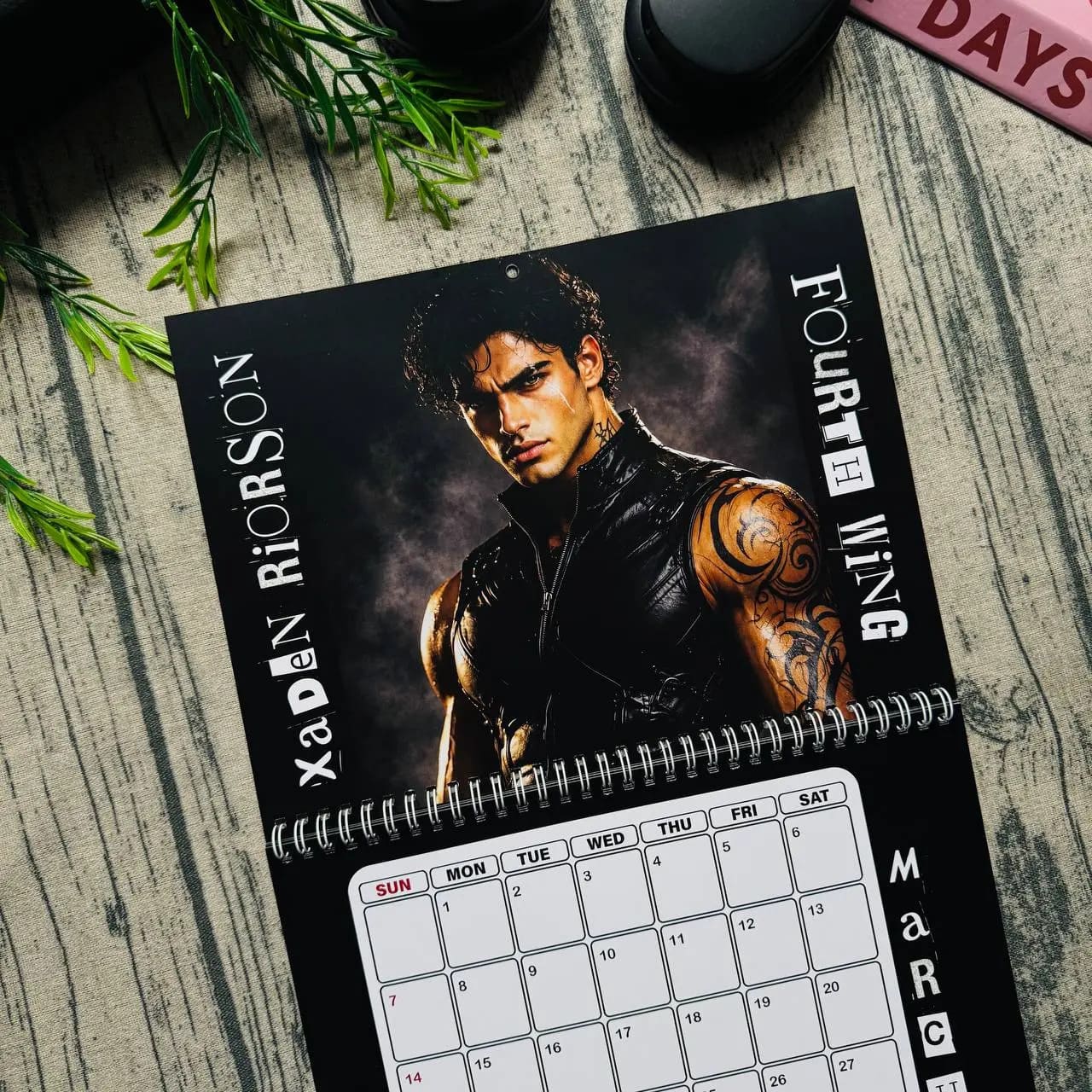 Morally Grey Book Boyfriend Calendar 2027 - Image 2