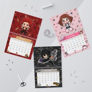 My Hero Academia Wall Calendar 2027, Anime Calendar Monthly Planner, Yearly Planner - Image 4