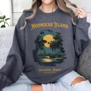 Moonscar Island Shirt, Zombie Island, 90s Nostalgia, Retro Halloween Sweatshirt, Hoodie - Image 4
