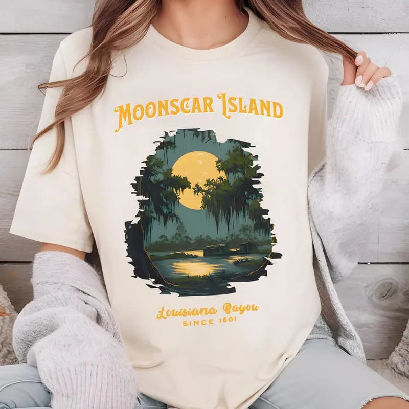 Moonscar Island Shirt, Zombie Island, 90s Nostalgia, Retro Halloween Sweatshirt, Hoodie - Image 5