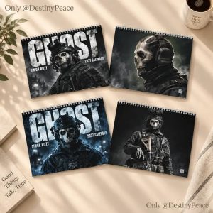 Simon Ghost Riley 2027 Calendar, CaII Of Duty